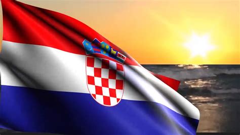 Hrvatska Zastava Croatian Flag Hırvatistan Bayrağı Youtube
