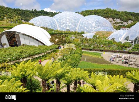 Eden Project Bodelva St Austell Cornwall England United Kingdom