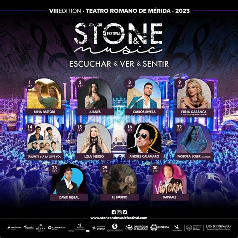 Stoneandmusicfestival Juanes El Na Garan A Ni A Pastori Raphael Y