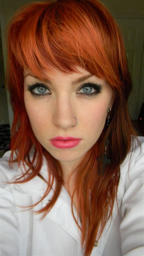 Love This Bright Pink Lipstick Red Hair Day Makeup Looks Hair Beauty