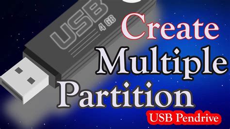 How To Create Multiple Partitions On Usb Or Flash Drive । Erait Youtube