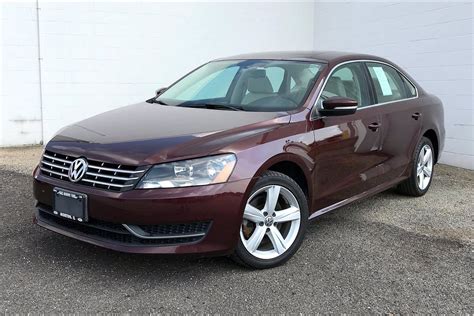 The passat is estimated at 40 mpg on the highway and i bet it can probably exceed that. Pre-Owned 2013 Volkswagen Passat TDI SE 4D Sedan in Morton ...