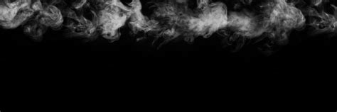 Premium Photo Panorama Of Steam Smoke Gas Isolated On A Black