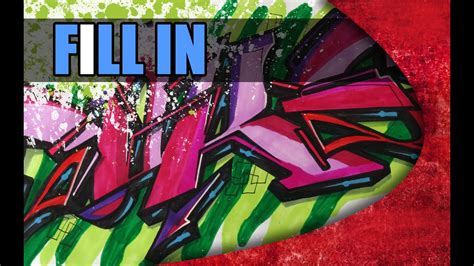 Graffiti Tutorial How To Make Dope Fill In Youtube