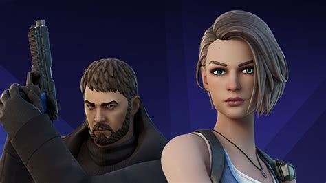 How To Get Chris Redfield And Jill Valentine In Fortnite Resident Evil