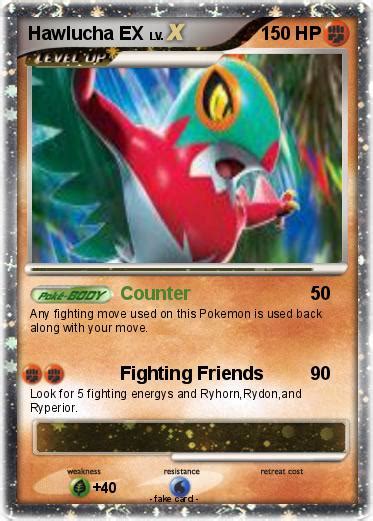 Pokémon Hawlucha Ex 2 2 Counter My Pokemon Card