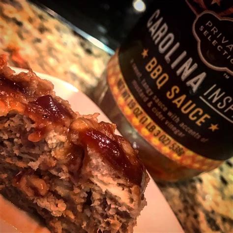 Pour bbq sauce over meatloaf, return to oven and bake for further 45 minutes, basting frequently with sauce. Carolina BBQ Turkey Meatloaf | Apple recipes, Food, Meatloaf