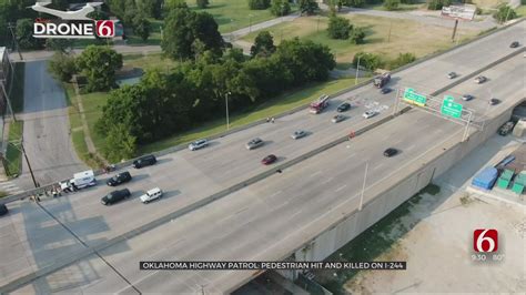Pedestrian Hit Killed By Semi On Tulsa Highway