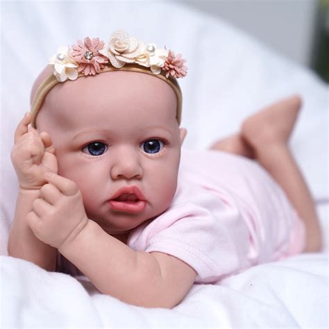 Reborn Baby Doll 20 Inch Lifelike Realistic Baby Doll Painted Etsy