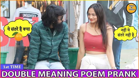 double meaning poem prank episode 46 funny reaction s 1st time only on dilli k diler