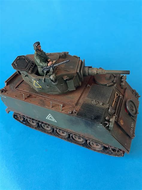 Tamiya 135 M113 Fire Support Vehicle Ready For Inspection Armour
