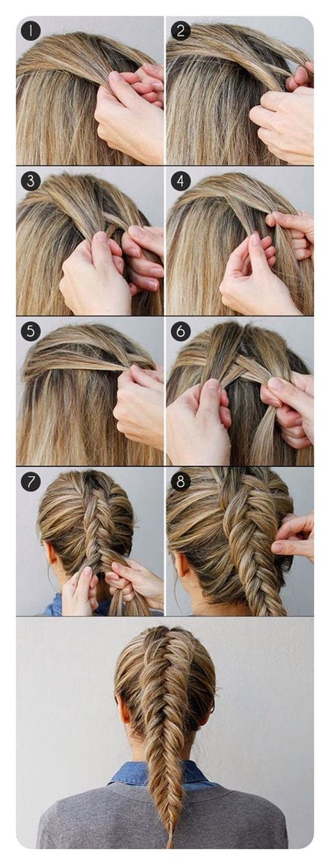 Anyone got any good internet links for instructions on braiding hair, like with written instructions with pictures or step by step guide etc. 104 Easy Fishtail Braid Ideas And Their Step By Step ...