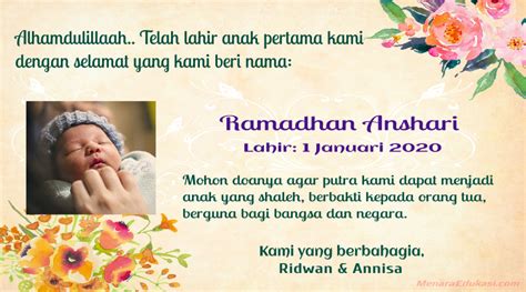 Ucapan Selamat Kelahiran Bayi Laki Laki Islami | Kumpulan Kata