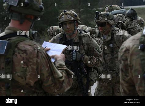 Us Soldiers Of 54th Brigade Engineer Battalion 173rd Airborne