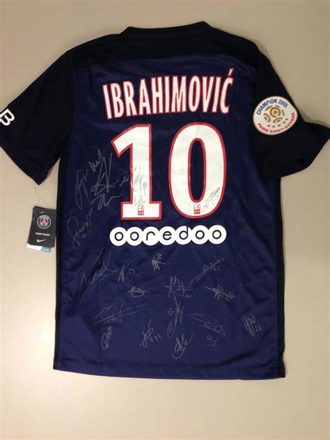 Official new season ligue 1 and retro style jersey printing sets available. Charitybuzz: Zlatan Ibrahimović Paris Saint-Germain FC ...