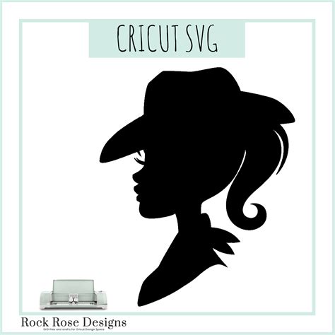 Download Barbie Silhouette Western - SVG CUT FILE - Rock Rose Designs