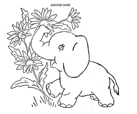 Dessin Éléphant 6490 Animaux à Colorier Coloriages à Imprimer