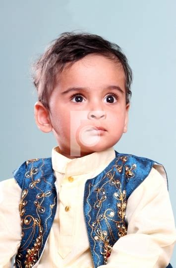 Indian Baby Boy In Traditional Indian Outfit People Fotonium