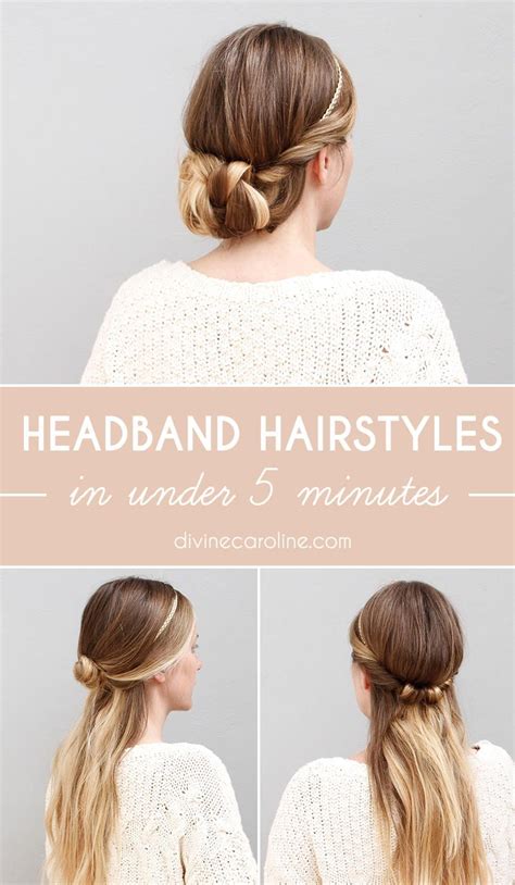 Master These Super Cute Headband Hairstyles In Under 5 Minutes More