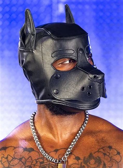 Mr S Leather K9 Pup Hood Black ⋆ Underground Fetish