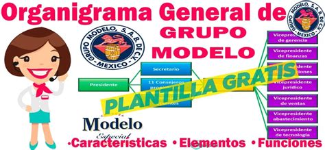 Organigrama General De Grupo Modelo Caracter Sticas Elementos Funciones