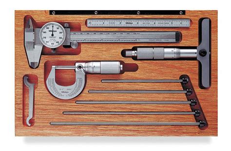 Precision Measuring Tool Kit 4pc Grainger
