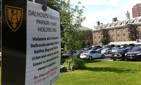 Looking Ahead At Campus Parking In 201314 Dal News Dalhousie