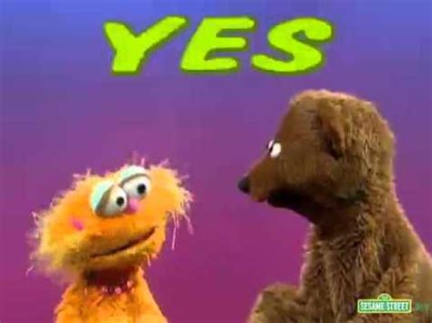 Familyeducation does not provide medical advice, diagnosis or treatment. Sesame Street - Word of the Day - Yes - YouTube