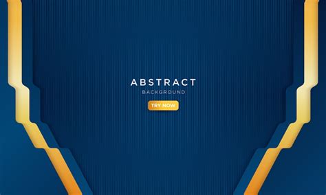 Premium Vector Luxury Blue And Gold Background Abstract Creative
