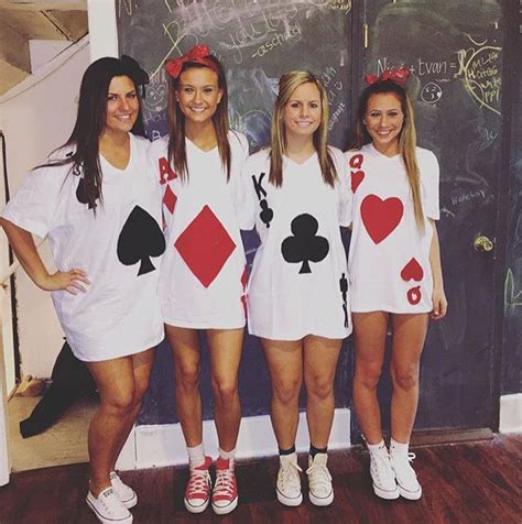 Deck Of Cards Best Group Halloween Costumes Cute Group Halloween Costumes Cute Halloween