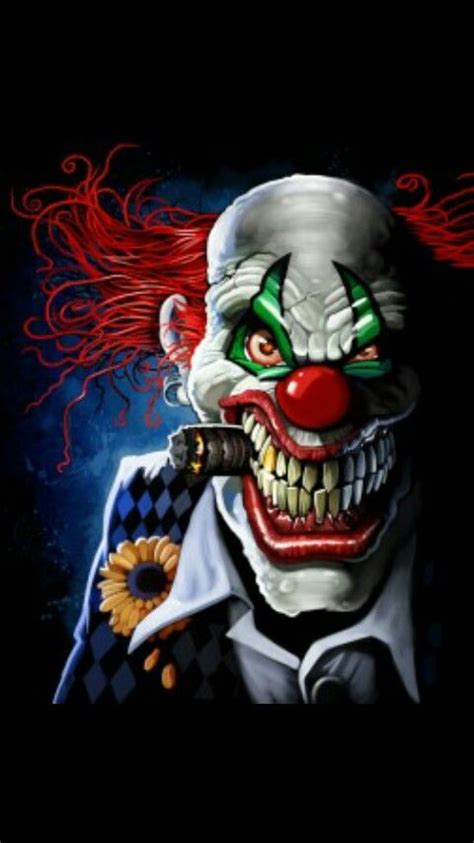 Pinterest Scary Clown Face Scary Clowns Evil Clowns