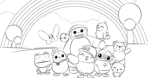 Didi And Friends Coloring Pages Coloring Pages