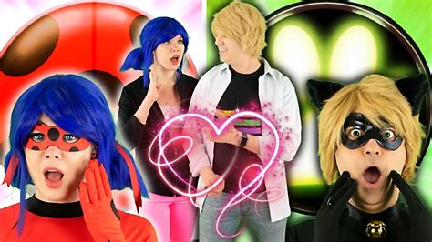 SECRET IDENTITIES REVEALED! ADRIEN and MARINETTE | COSPLAY for TEENS