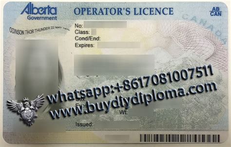 Where To Buy A Fake Alberta Ab Scannable Drivers License Online