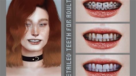 Sims 4 Teeth Cc Download Free Sims 4 Makeup Cc On Lana Cc Finds