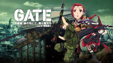 Gate Jieitai Kanochi Nite Kaku Tatakaeri Recenzja Anime Youtube