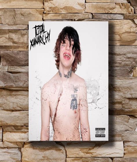Art Poster New Lil Xan Total Xanarchy Album 2018 Hip Hop Music Cover