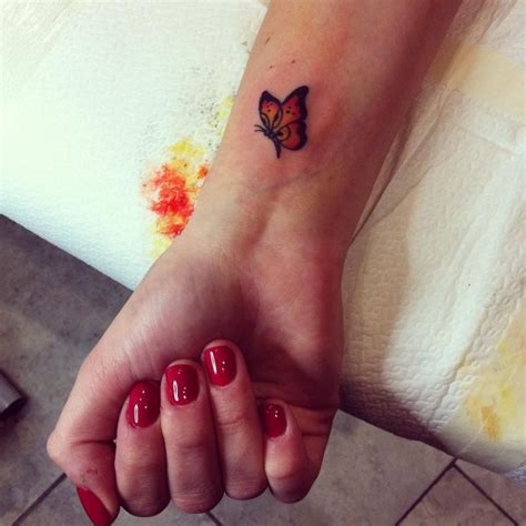 22 Butterfly Tattoo Designs Ideas Butterfly Wrist Tattoo Small
