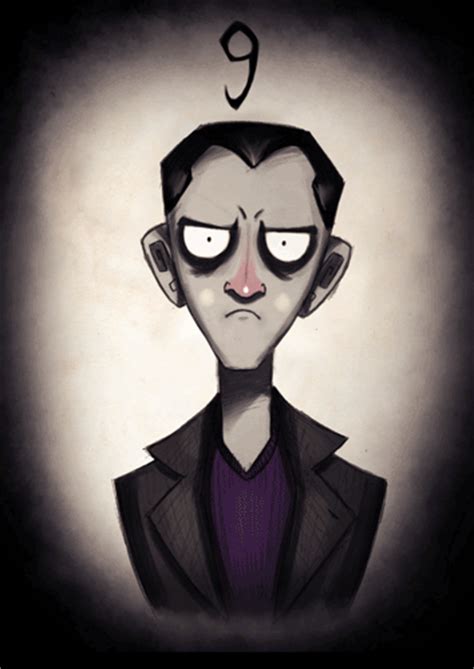 Tim Burton Inspired ‘doctor Who Illustrations Now