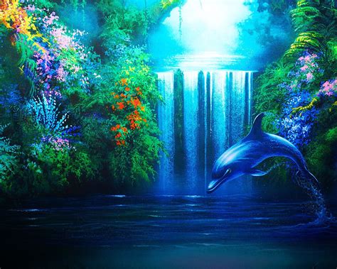Pin By Potterart89 On Wallpaper Dolphin Images Scenery Wallpaper