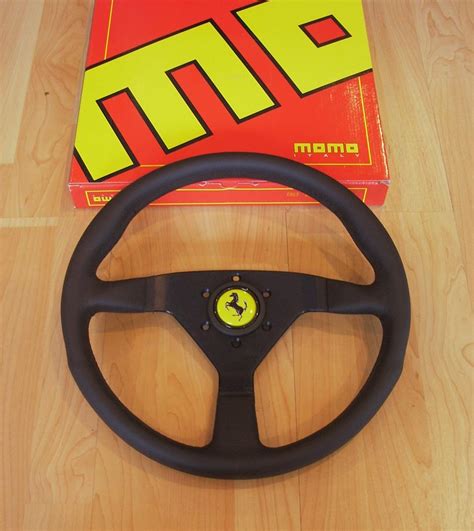 Momo Steering Wheel Original Ferrari 208308 32cm Or 35 Cm