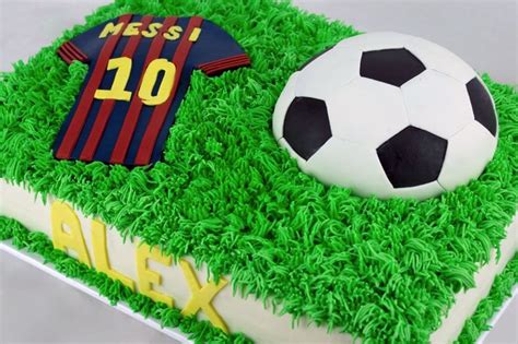 3 D Leo Messi Soccer Cake Soccer Cake Soccer Birthday Cakes Dad