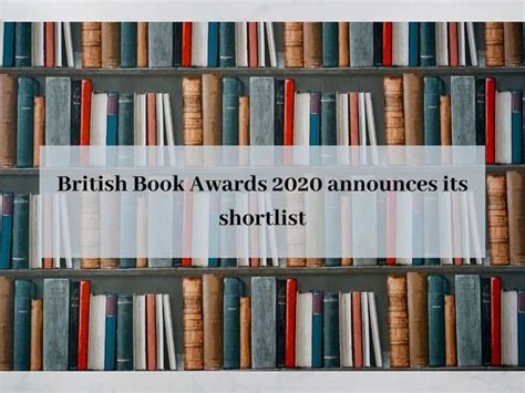 British Book Awards 2020 Announces Its Shortlist Times Of India