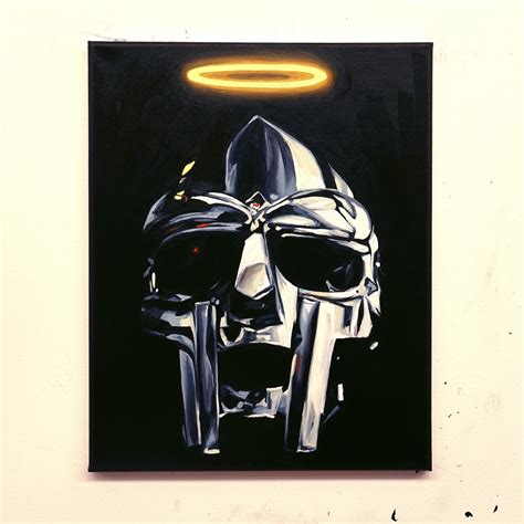 My Painting Of Mf Doom Rip Rmfdoom