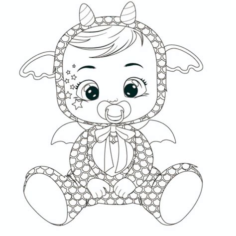 49 Cry Babies Magic Tears Coloring Pages Gabbymay Belline