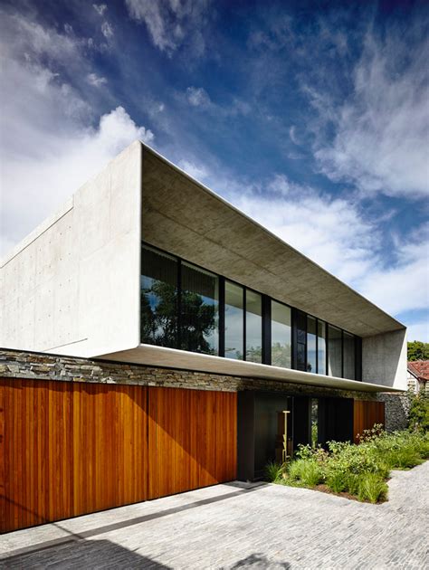 Concrete House Modern Exterior Melbourne By Matt Gibson