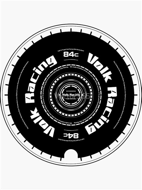 Jdm Aero Disc Wheel Sticker For Sale By Vector365 Redbubble