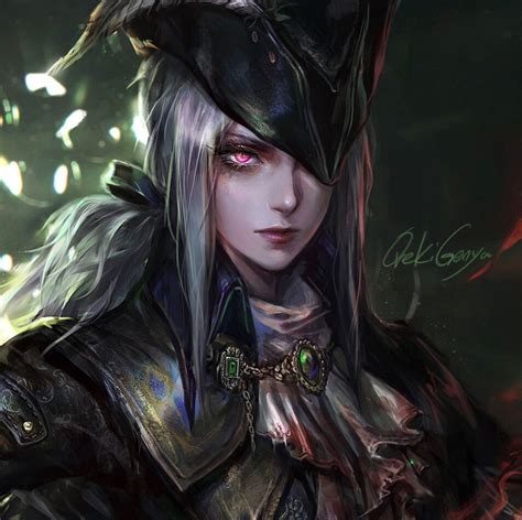 ArtStation Bloodborne Lady Maria Oreki Genya Dark Fantasy Art