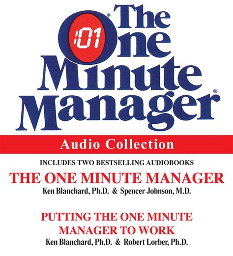 The One Minute Manager Audio Collection Audiobook On Cd By Kenneth
