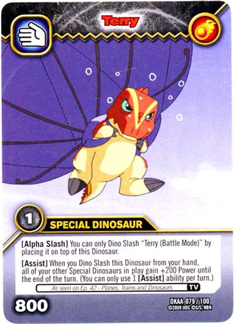 Image Tyrannosaurus Terry Tcg Card 3 Dkaa  Dinosaur King Fandom Powered By Wikia
